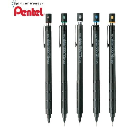 1 pcs Pentel Graph0.3mm/0.5mm/0.7mm/0.9mm PG1000 For Pro Classical Mechanical Drawing Pencil Drawing Mechanical Pencil