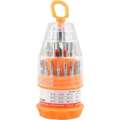 31 In 1 Multifunctional Screwdriver Sets Household Maintenance Tool Combination Screw Disassembly Supplies Car Emergency Tools