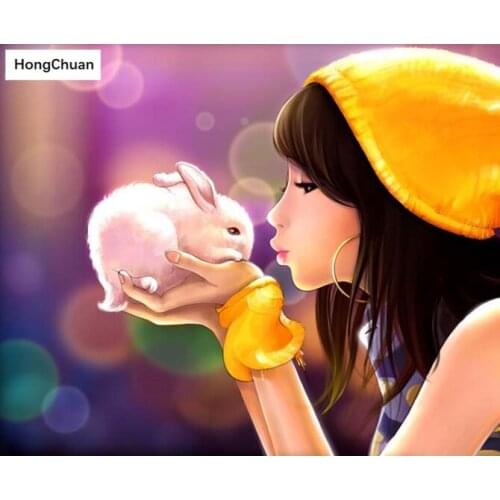 "Tutu Girl" 5D DIY round/square diamond painting mosaic housewife handicraft cross stitch home decoration mural gift