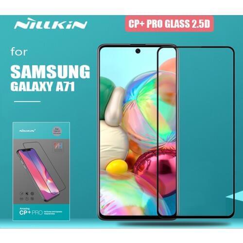 For Samsung Galaxy A71 Glass Nillkin CP+ Pro Full Cover 2.5D Tempered Glass Screen Protector for Samsung A71 HD Protective Film