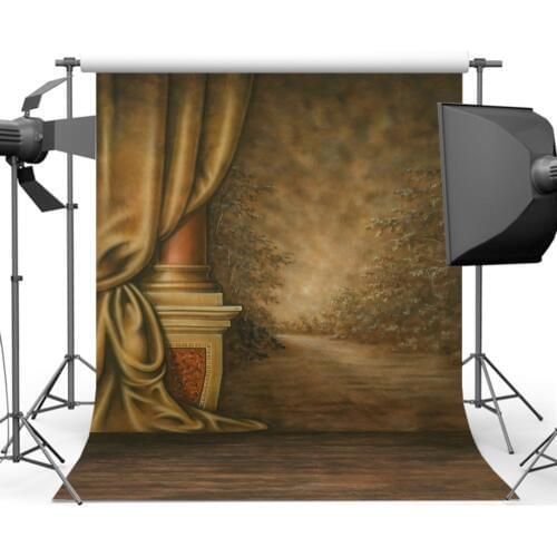 Mehofoto Retro Old Master Wall Photography Background Vintage Floor Photographic Backdrops Studio Photo CM-0514