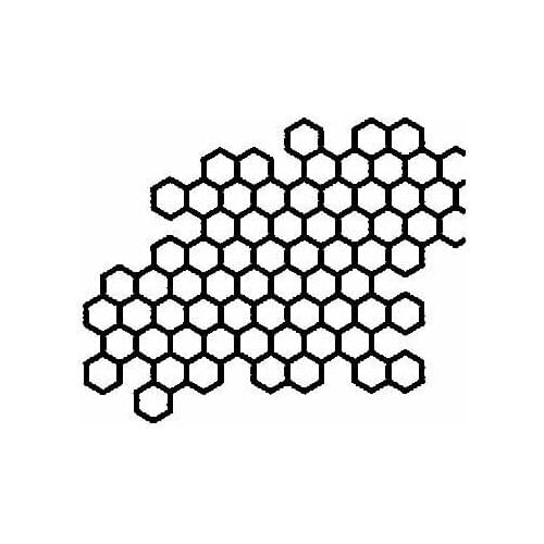 Personality Unusually Beautiful Bee Hive Delicate Nice Car Sticker Silhoutte Car Stickers Waterproof Decals PVC 12cm X 15cm