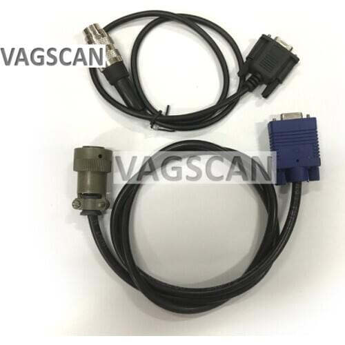 DB9 to 10-pin cable (for ECU 4)+ DB9 to 12-pin cable (for ECU 7,8,9) for MTU DiaSys 2.7 DIAGNOSTIC KIT (USB-to-CAN)