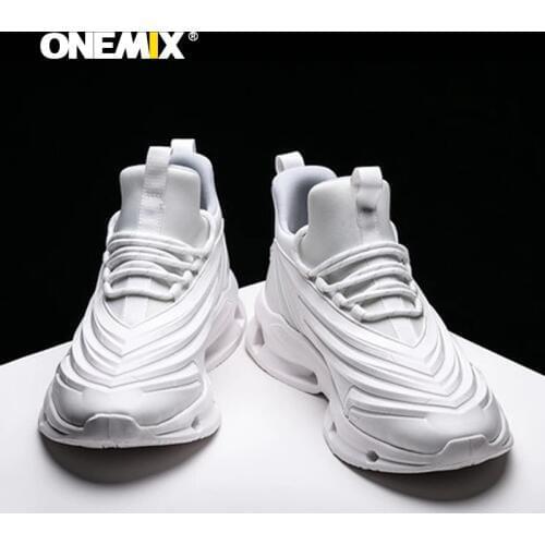 Onemix men running shoes sports shoes shock absorption cushion Sneakers Casual Outdoor Shoes jogging shoes Max EUR39-47