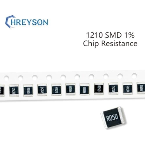 100Pcs 1210 SMD Resistor Set 1% Tolerance 402R-30K 7.5K 8.2K 9.1K 10K 11K 12K 13K 10 Ohm Electronic Components DIY Assorted Kit