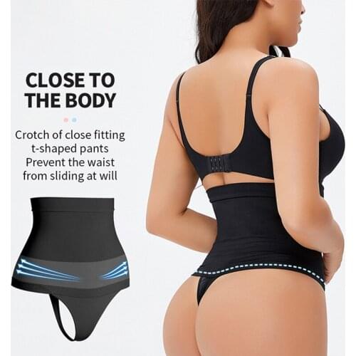 New Arrival Large Size High Waist Flat belly T-pants