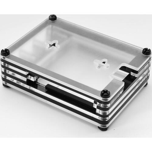 New 9 Layers Acrylic Case Box Suitable for Raspberry Pi 4 Model B /Mountable the Cooling Fan