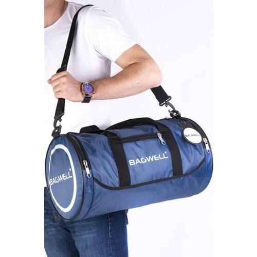 Bagwell New Season Navy Duffle Bag. Male womens luggage bag versatile handbag business trip for leisure sports general-purpose