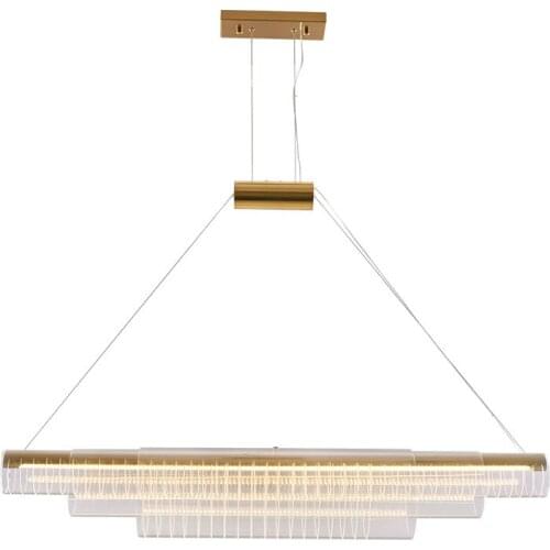 Simple Restaurant Bar Chandelier Front Desk Art Glass Lamps Study Bedroom Lamp Restaurant Exhibition Hall Suspension PA0733