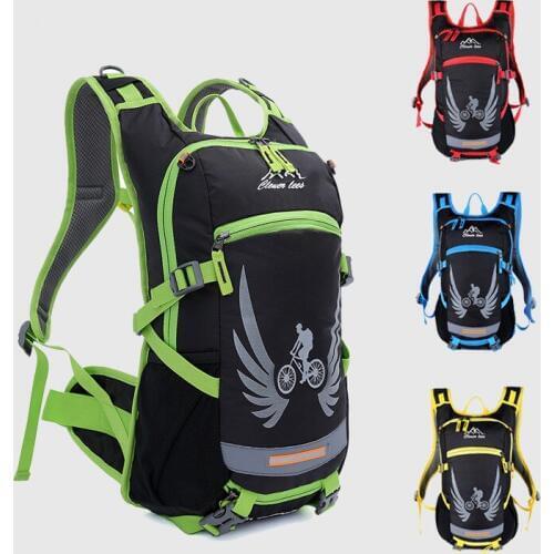 Outdoor Mountain Bicycle Bag Cycling Sport Backpacks Nylon 15L Waterproof Bike Bag Riding Bicycle Bag Bolsa Bicicleta
