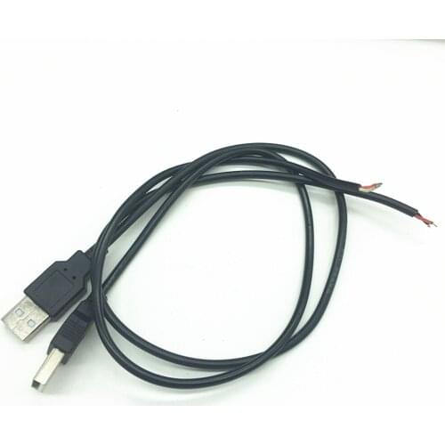 50CM 100CM USB LED Connector Cable line 2pin USB Socket Power Connect Wire Connectors for DC5V Single Color LED Strip Lights