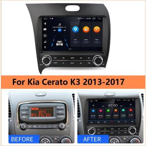 128gb Rom Car Audio System Radio Dsp Stereo GPS For Kia Cerato K3 2013-2017 Android 10 Autoradio Multimedia Player Navigation