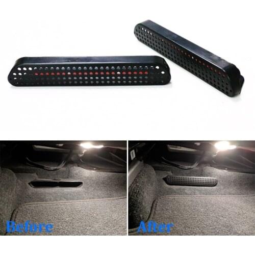 Car Styling Seat AC Heat Floor Air Conditioner Duct Vent Air Outlet Grille Cover for BMW X3 G01 X4 G02 2018 2019 Car Accessories