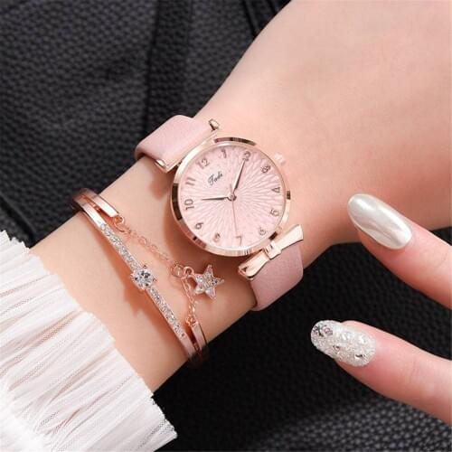 Jadi European And American Fashion Style Gold Dial Delicate Carved Ladies Watch Ladies Bracelet for Womens watches for lady