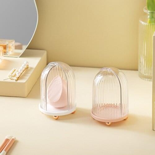 Beauty Sponge Stand Storage Case Beauty Egg Storage Box Egg Stand Powder Puff Drying Holder Cosmetic Egg Shaped Rack Puff Holder