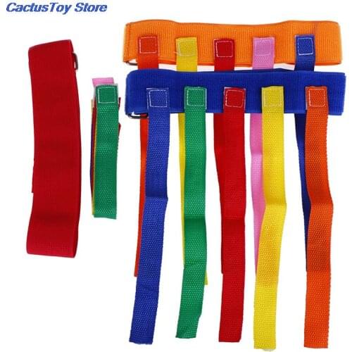 Children Outdoor Funny Game Toy Belt For Kindergarten Kids Catching Tail Training Equipment Teamwork Game Toys for Children