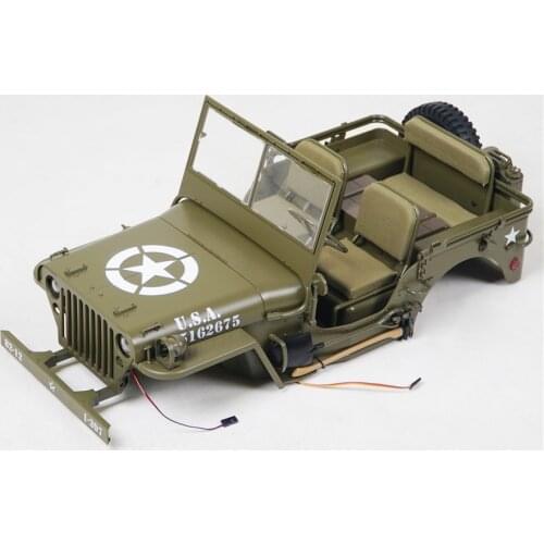 FMS ROCHOBBY 1/6 1941 MB SCALER CAR BODY ASSEMBLY C1015