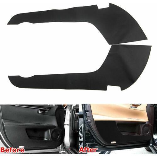 PU Leather Car Door Anti-kick Mat Protective Pad For Lexus ES200 ES250 ES350 2012-2017