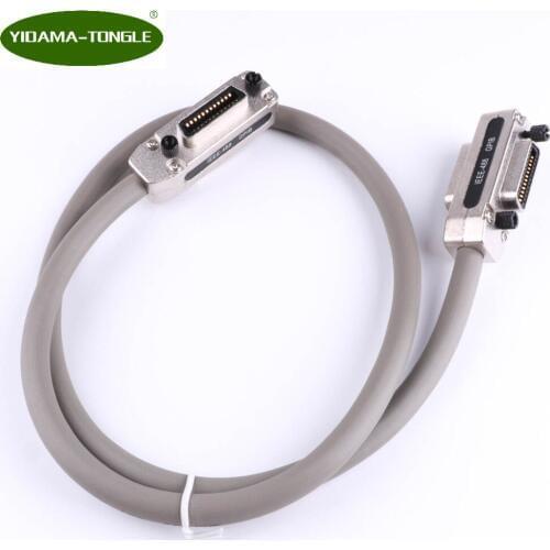 IEEE488 Cable GPIB Cable IEEE-488 GPIB Bus Interface Cable 0.5M 1M,2M,3M,5M,10M with metal hood&case