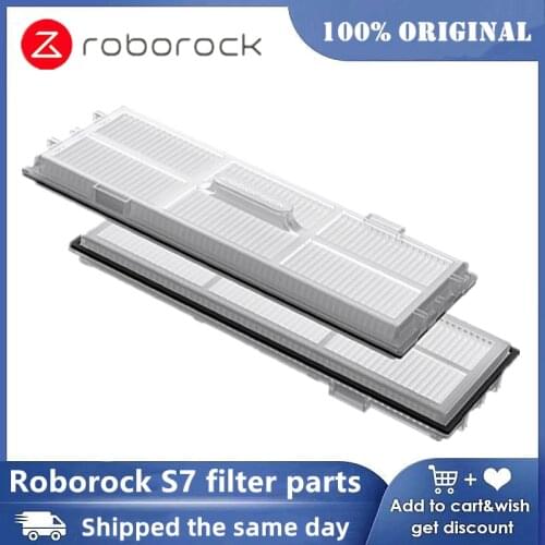 Washable filter spares, for Roborock S7 S70 S75 replacement robot cleaner kit 100% original parts and accessories