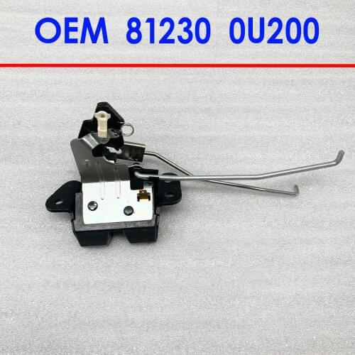 Genuine Rear Suitcase Lock Assembly Rear Tail Gate Latch Lock for hyundai Accent Solaris 2011-2017 812300U200 81230-0U200