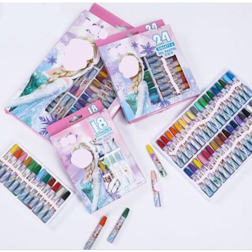 18/24/36/48 color Childrens graffiti painting pen color pen baby drawing stickr crayon oil pastel color pen set kid