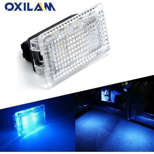 OXILAM 1Pcs LED Lights for Tesla Model 3 Model S Model X Accessories Car Interior Lightning Footwell Glove Box Trunk Auto Lamp