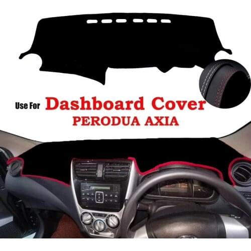 TAIJS Factory High Quality Protective Leather Car Dashboard Cover For PERODUA AXIA Right hand drive