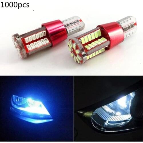 1000PCS T10 3014 57LED Car Clearance Lights 57 SMD Bulbs CanBus Auto DC12V Car License Plate Lamp Super Bright