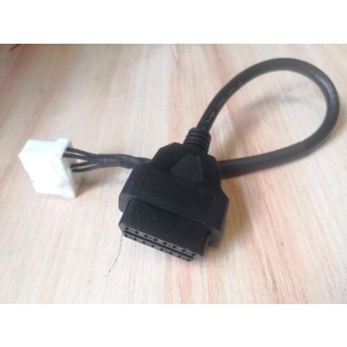 12 Pin/Way male female connector 2012-2015 Old Tesla model S OBD II diagnostic harness electronic cable of new energy vehicle