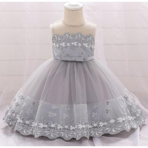2021 Winter Baby Girl Dress Baptism Dress For Girl Clothes Flowers Lace Princess Child Gowns 1st Birthdays Dresses 3-24 Month