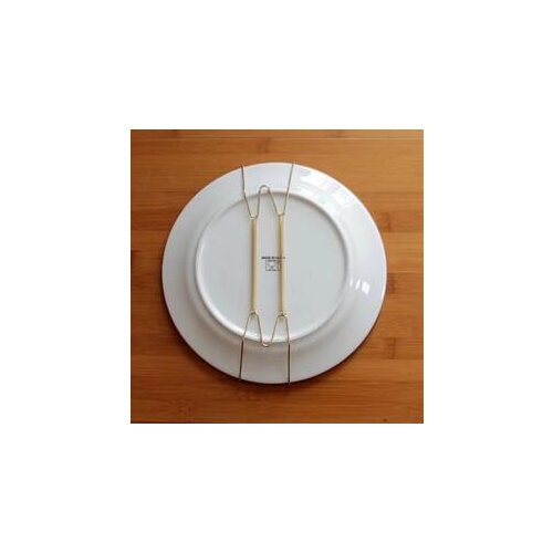 4pcs Plate Wire Spring Dishes Wall Hang Hangers Holder Display 8/10/12inch Gold Free Shipping