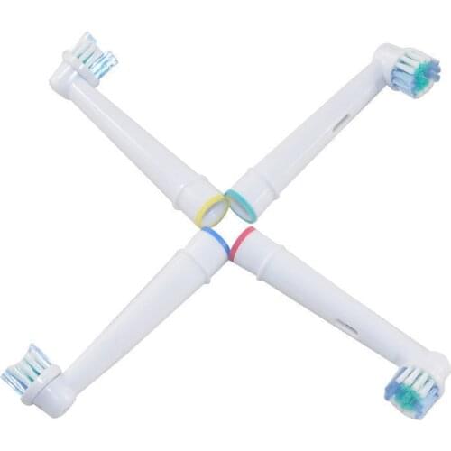4pcs Electric Toothbrush Replacement Heads For Oral B Braun Models Series