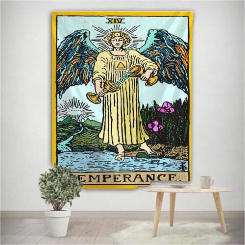 Tarot Witchcraft Decoration Tapestry Gypsies Witchcraft Decoration Wall Tapestry Mandala Wall Decoration Tapestry