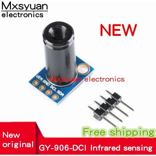 1pcs/LOT GY-906 MLX90614ESF-DCI infrared temperature sensing module / long distance 50cm-1m