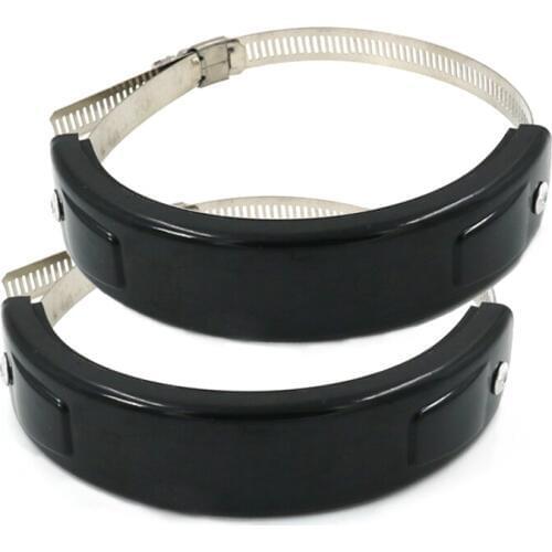 Silencer Round Oval Exhaust Protector Can Cover For Kawasaki Ninja 300R NINJA300R Motorcycle Accessories 100MM-140MM