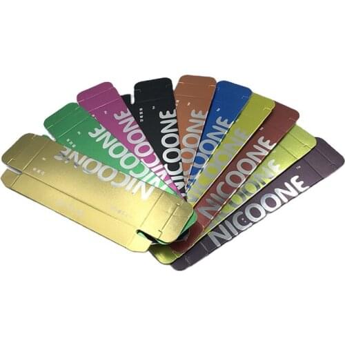 Custom printing hot sale nail polish packaging cosmetic paper color box