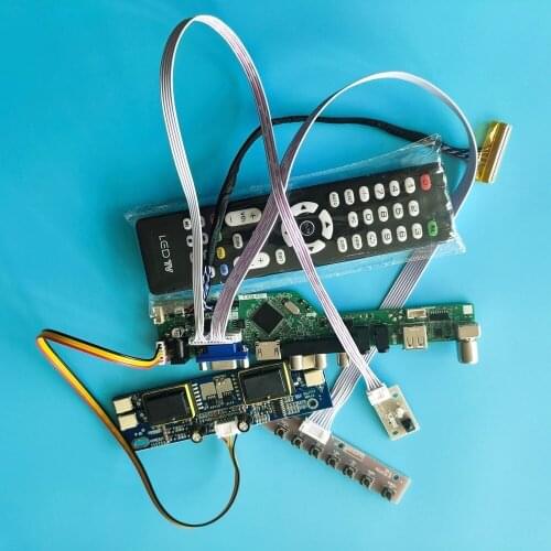 Kit for HSD190MGW1 Controller Board Panel 1680x1050 VGA AV TV USB LVDS Remote Screen Display monitor 30pin 4 lamps Audio HDMI