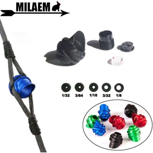 1Set Archery Peep Sight 45/37 Degree Aluminum Peep Sight 5pcs Inner Core Clarifier Compound Bow Shooting Hunting Accessories