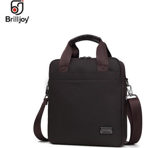 Brilljoy Men bag 2018 fashion mens shoulder briefcase bags high quality oxford casual messenger bag business mens travel bags