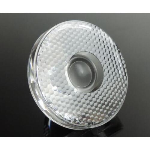 #NHOG-45 High quality LED Optical Lens, Size: 45X29.35mm, 8 degree, Bead surface, PMMA materials