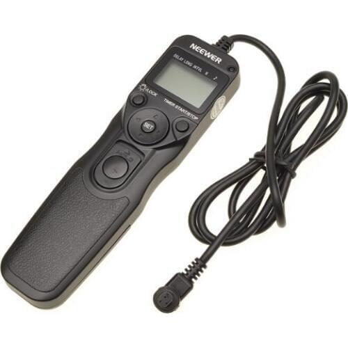Neewer Timer Remote for Canon 50D 40D 30D 20D 10D, 5D,1Ds Mark III, 1D Mark III, 1D Mark II N, 1Ds Mark II,1D, 1V EOS 3, D2000