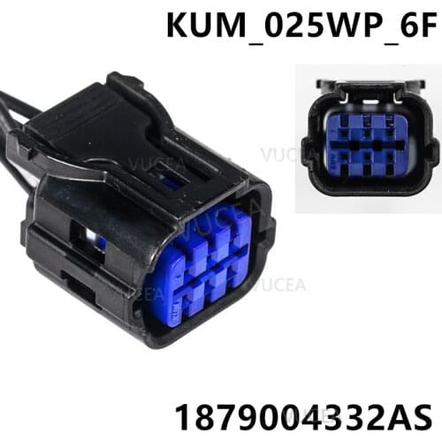 Camera connector plug For Hyundai Elantra Accent Verna Creta I10 I20 Zetg I30 I40 kona ix35 Venue 1879004332AS KUM_025WP_6F