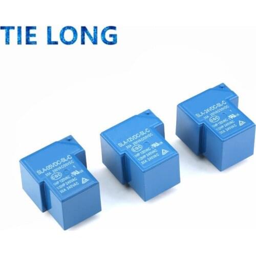 Power Relay SLA-05VDC-SL-C SLA-12VDC-SL-C SLA-24VDC-SL-C 5V 12V 24V 30A 6PIN T90