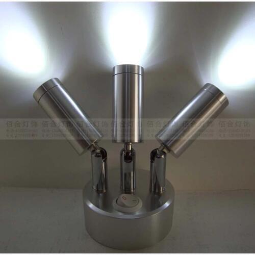 NEW Rechargeable battery LED lamp without power supply three clothing store with the wedding jewelry shop shelves grid lamp SD56