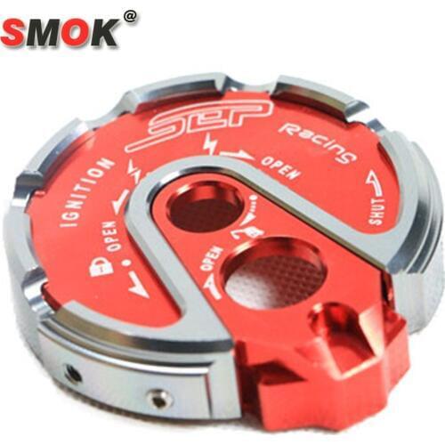 Motorcycle Scooter Accessories CNC Aluminum Ignition Key Lock Cap Cover For YAMAHA BWS X 125 CYGNUS 125 GTR 125