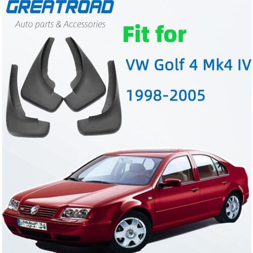 Car Mud Flaps For VW Golf 4 Mk4 IV Bora Jetta 1998-2005 Mudflaps Splash Guards Front Rear Fender Mudguards1999 2000 2001 2002