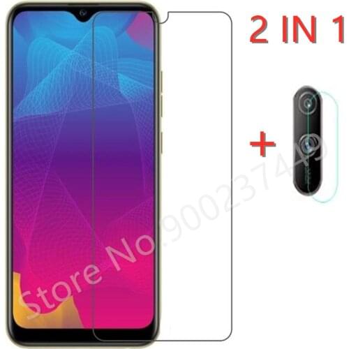 2-in-1 Case + Camera Tempered Glass On For Tecno Camon 11S Screen Protector Glass For Tecno Camon 11S 2.5D 9H Phone Glass