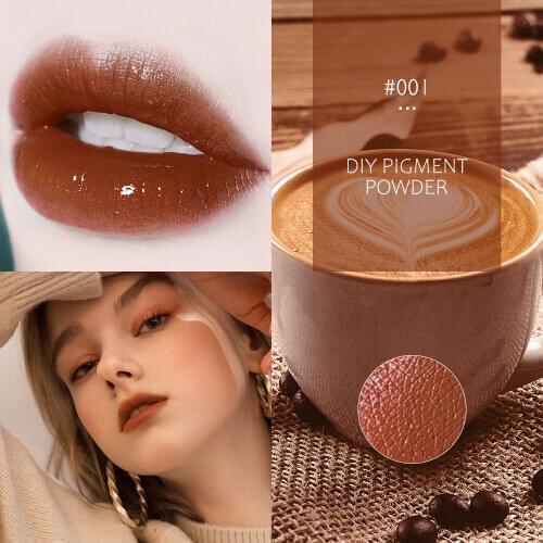 Colorful Lipstick Pigment Powder Lip Makeup DIY Lip Gloss Powder Material Lipstick Pigment Powder For DIY Make Up Tools Comestic