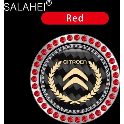 For Citroen C2 C3 C4 C5 ZX Quatre Saxo Xsara Jimny 1.6 Car-Styling One-Click Start Button Decal Interior Case Decoration Sticker